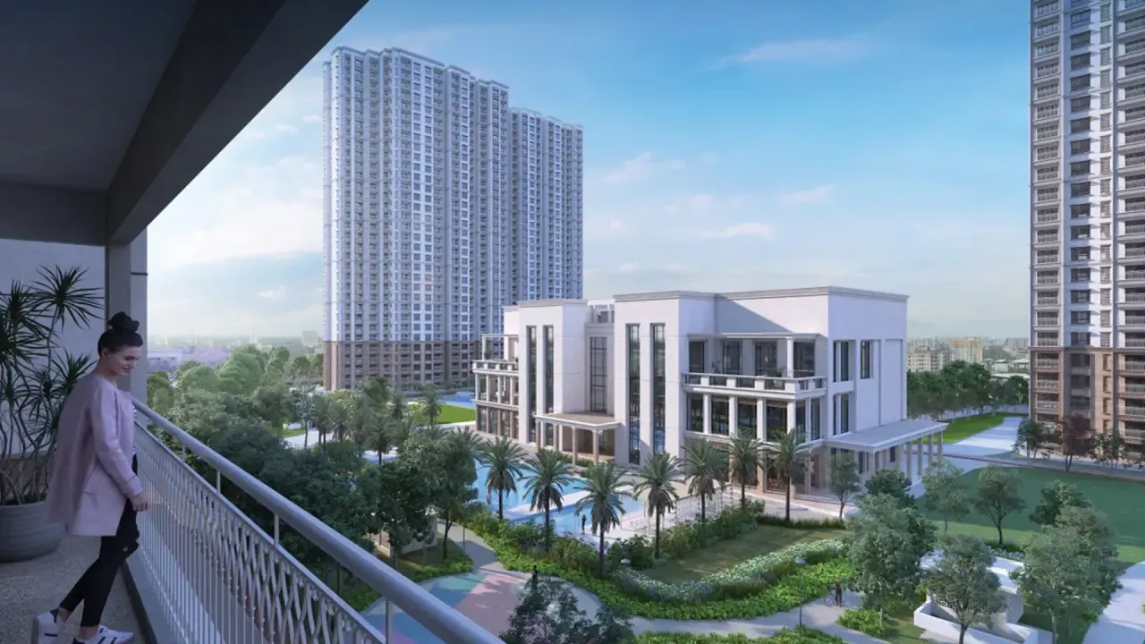 Prestige Lavender Fields on Varthur Road (artist&rsquo;s impression)